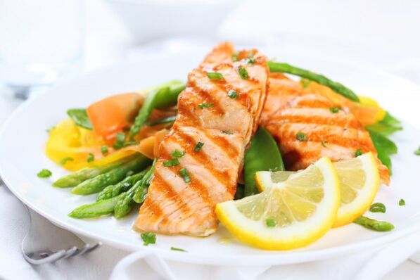 Pescado al horno un plato dietético